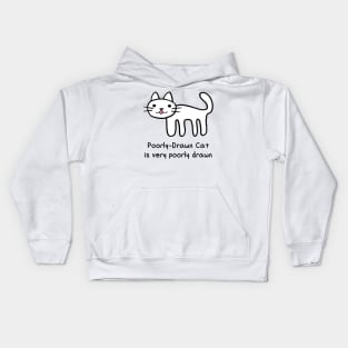 Poorly-Drawn Cat Kids Hoodie